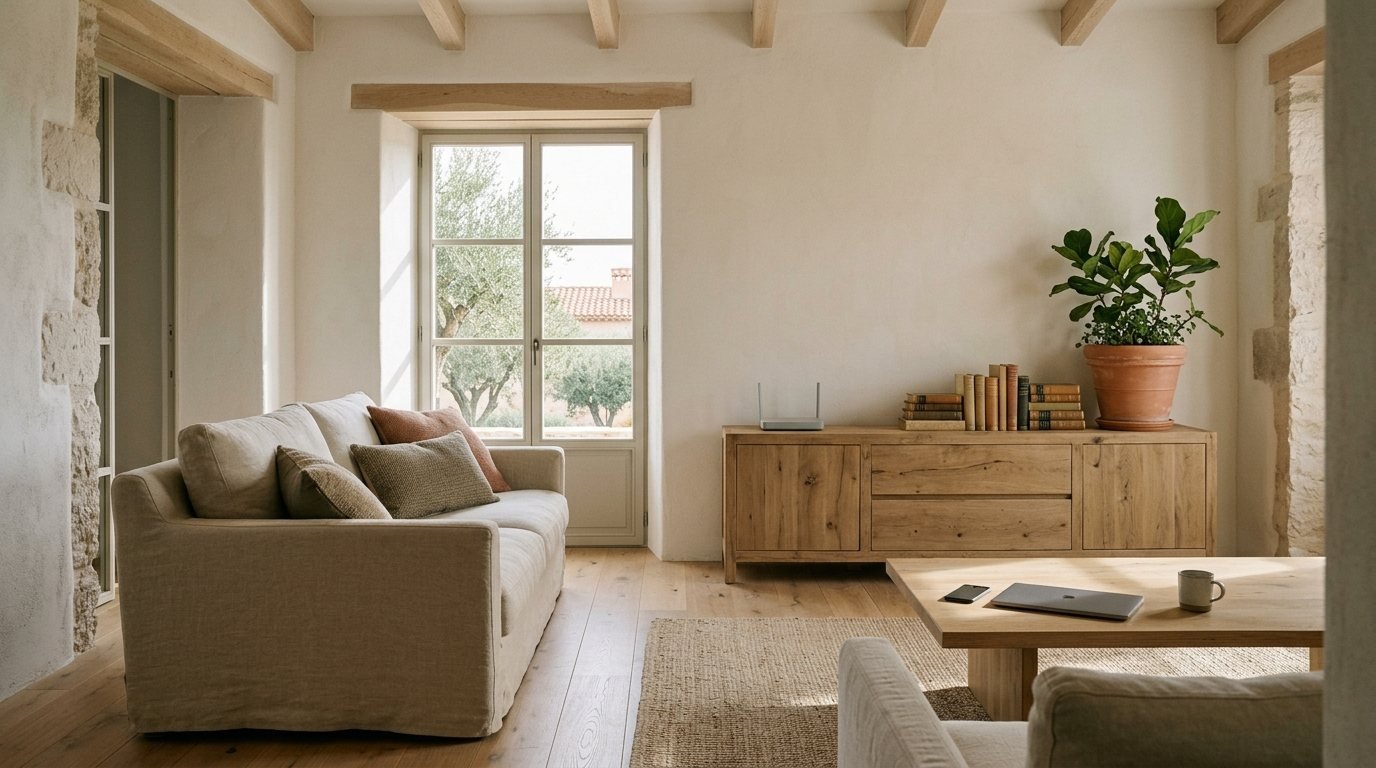 Medición de radiofrecuencia y mapa de calor wifi en una vivienda de Andalucía